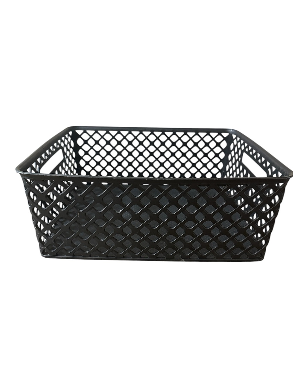 Black Plastic Basket
